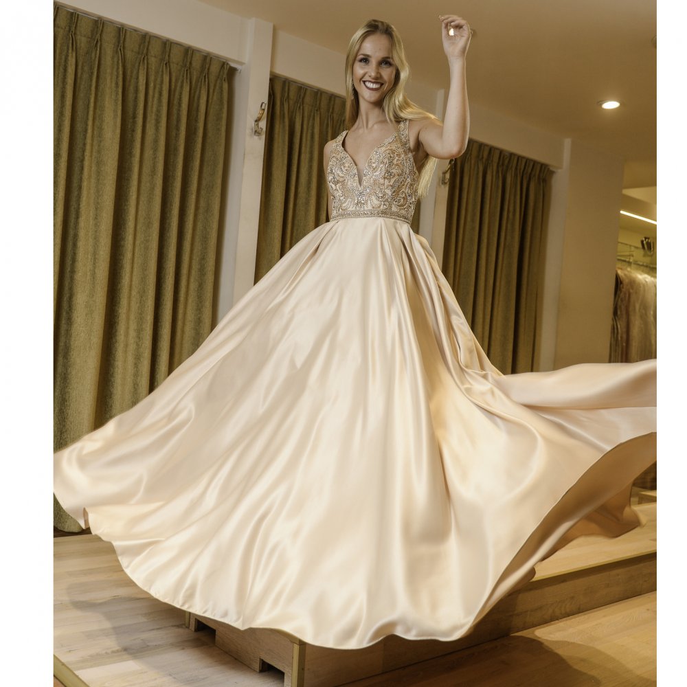 Clarili Fiestas Vestido Largo 30/001  Dress, Sleeveless formal dress,  Fashion