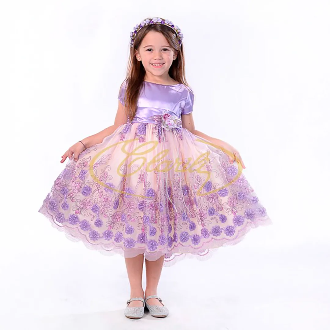 Clarili Fiestas Vestido Niña 10/030