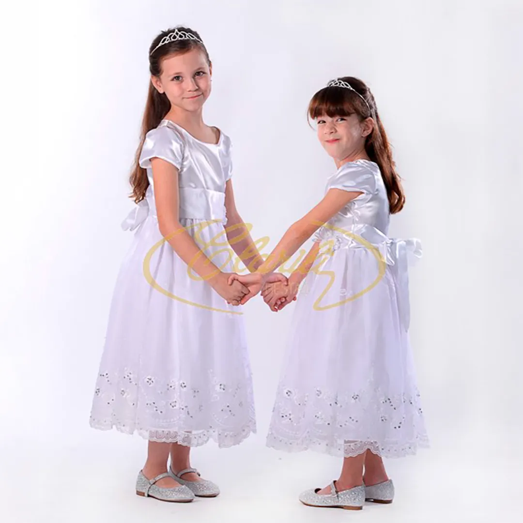 Clarili Fiestas Vestido Cortejo Niñas 10/010