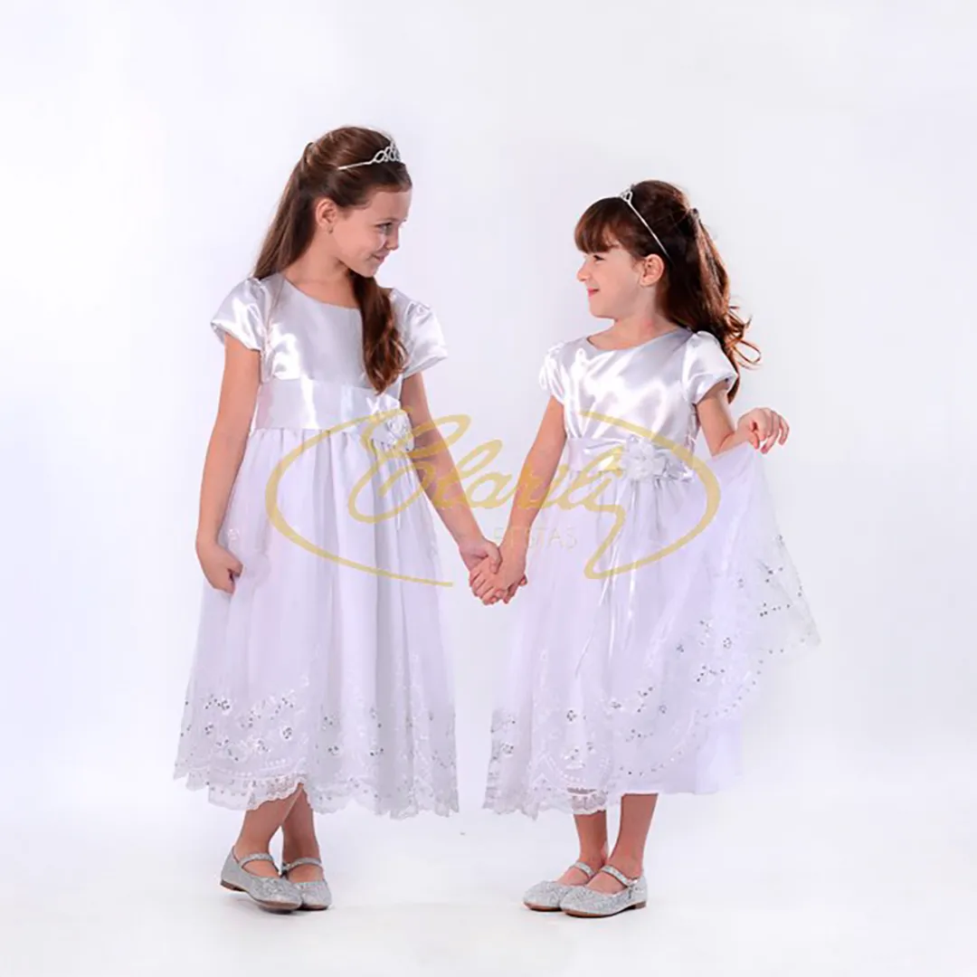 Clarili Fiestas Vestido Cortejo Niñas 10/010