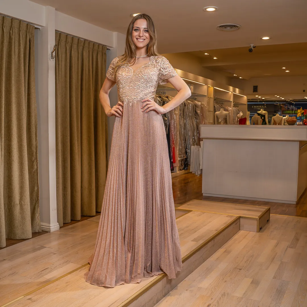 Clarili Fiestas. Vestido largo. 22/023