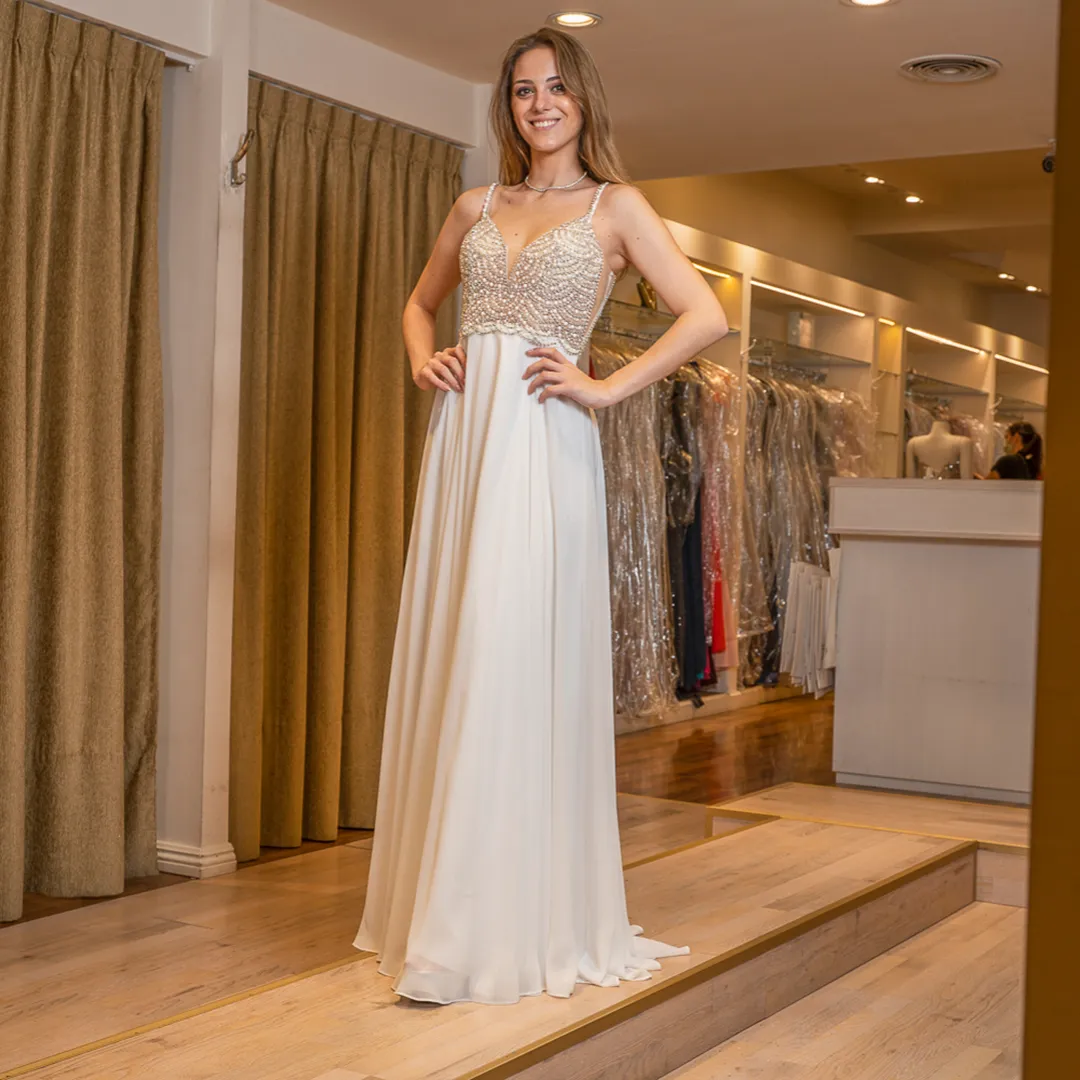 Clarili Fiestas. Vestido Largo 22/027